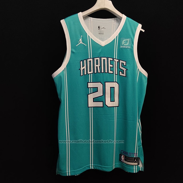 Maillot Charlotte Hornets Gordon Hayward #20 Icon Authentique 2020-21 Vert